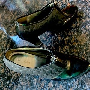 Women’s Calvin Klein quilted booties